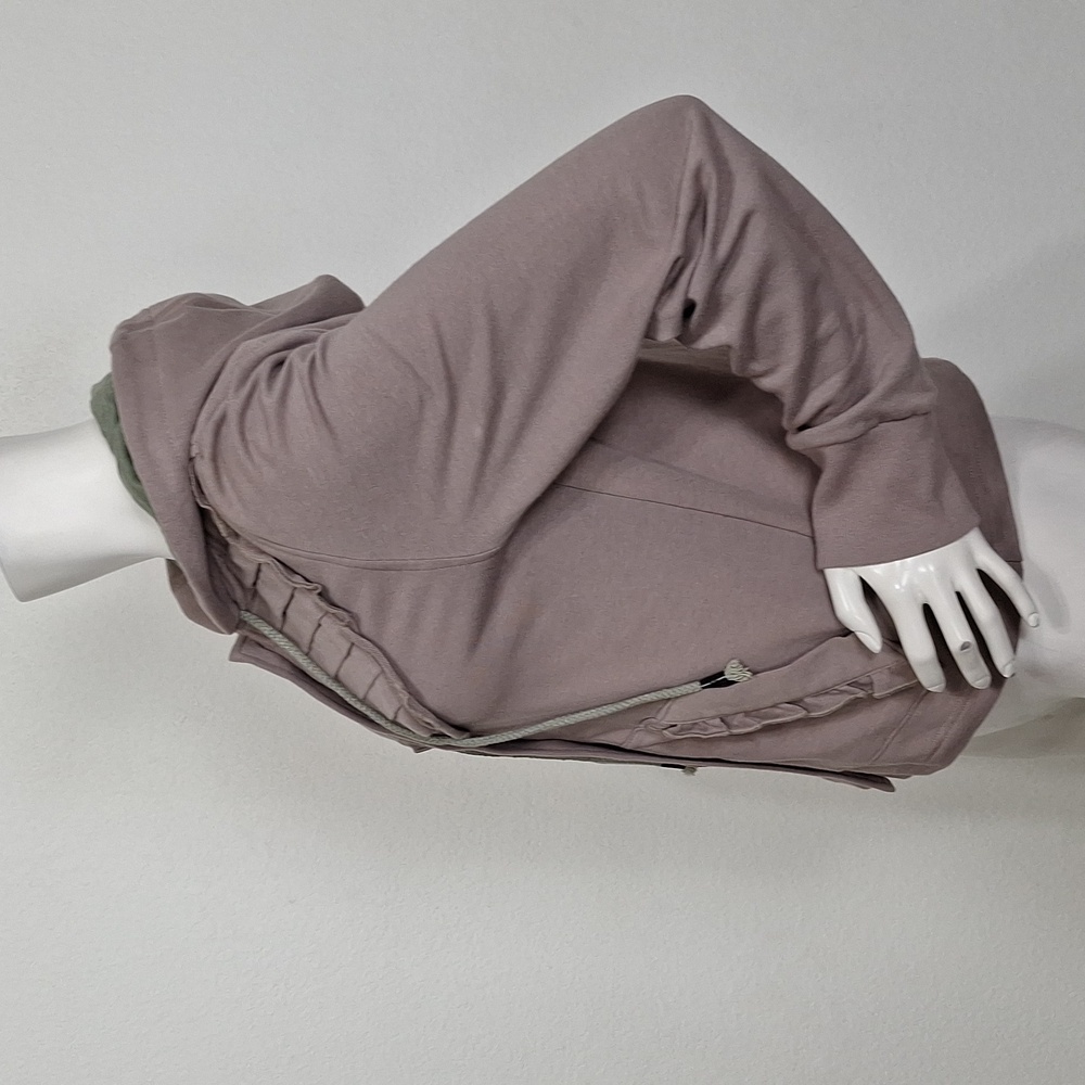 Sanctuary Purple Button Front Ruffle Gorpcore Str… - image 8